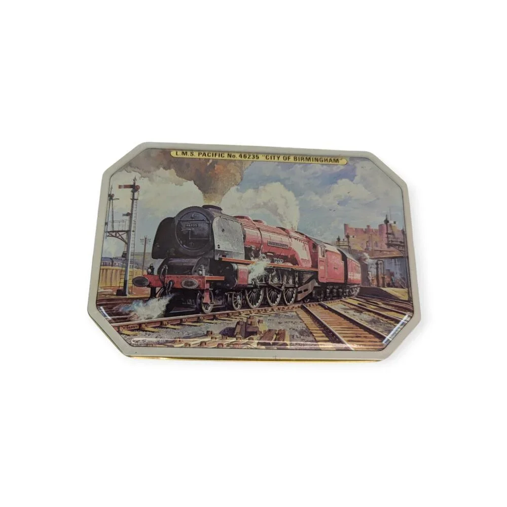 Vintage Metal L.N.E.R Train Tins Set of 2